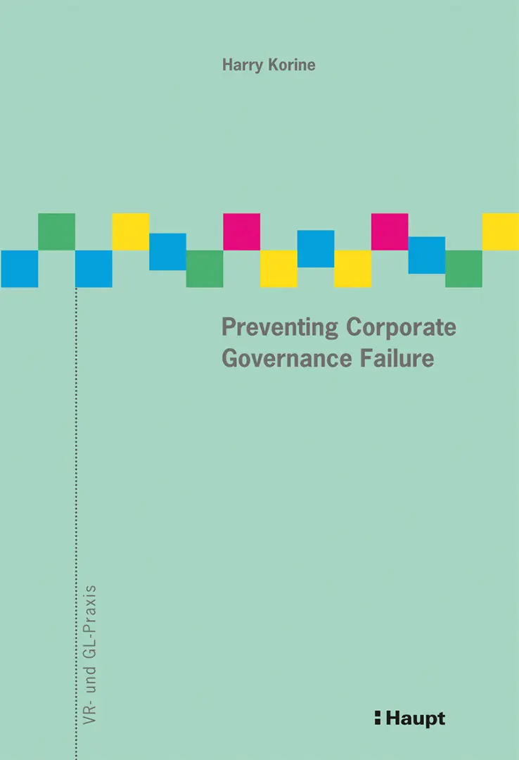 Vorderes Coverbild Preventing Corporate Governance Failure