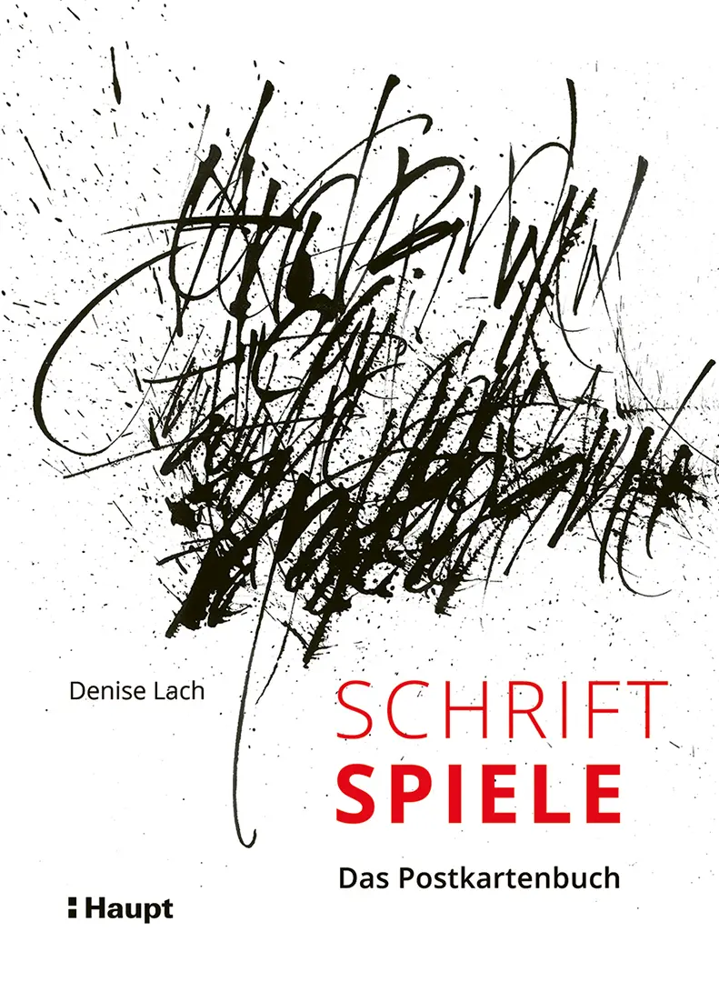 Vorderes Coverbild Schriftspiele - Das Postkartenbuch