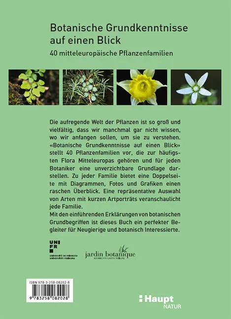 Beispielinhalt (Bild) Botanische Grundkenntnisse auf einen Blick