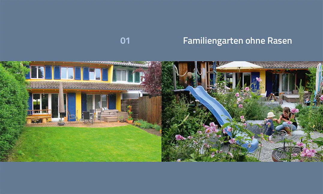 Beispielinhalt (Bild) Wege zum Naturgarten