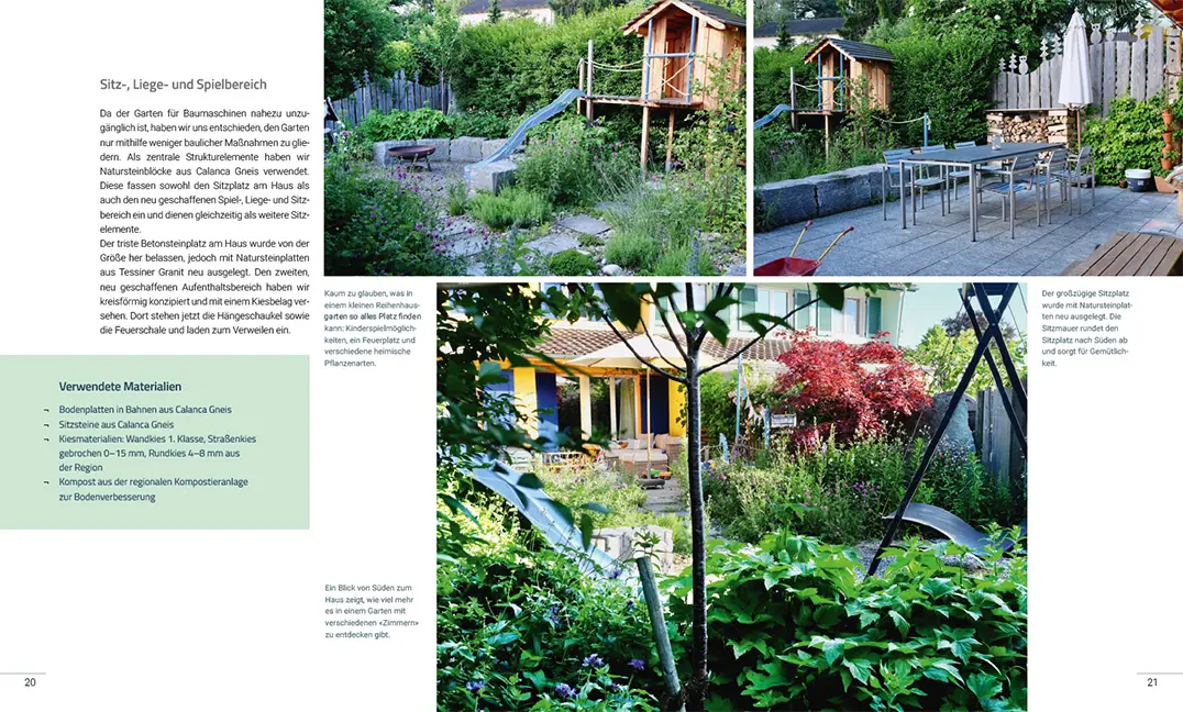 Beispielinhalt (Bild) Wege zum Naturgarten