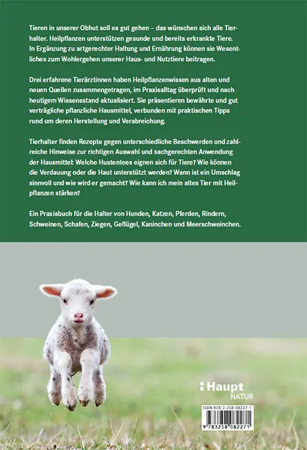 Rückseitencover Heilende Kräuter für Tiere
