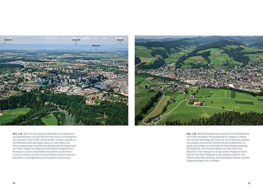 Beispielinhalt (Bild) Landschaften und Geologie der Schweiz