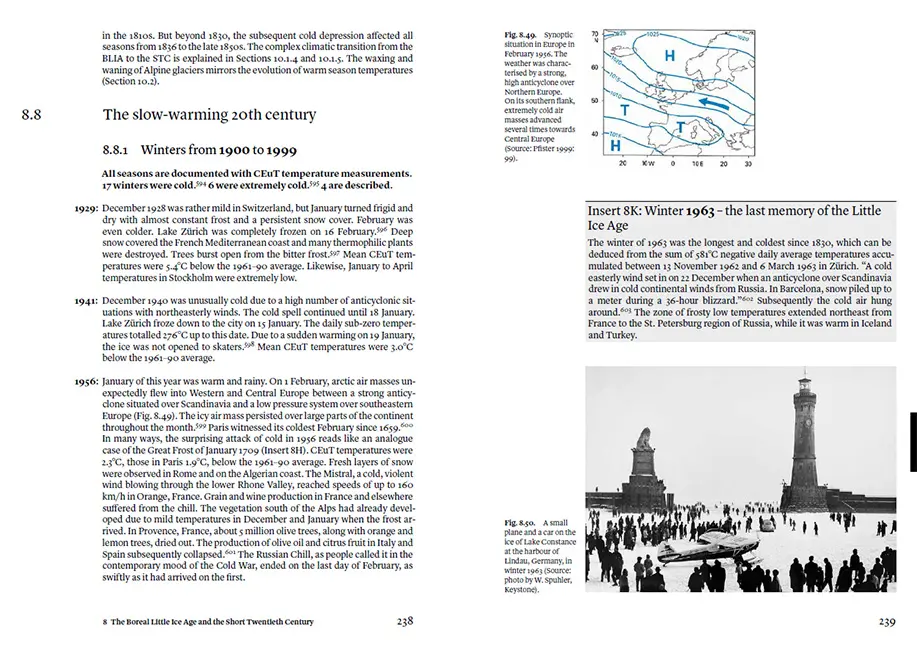 Beispielinhalt (Bild) Climate and Society in Europe