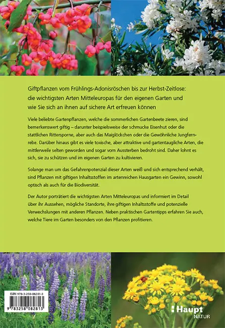 Rückseitencover Gefährliche Schönheiten - Giftpflanzen im Garten