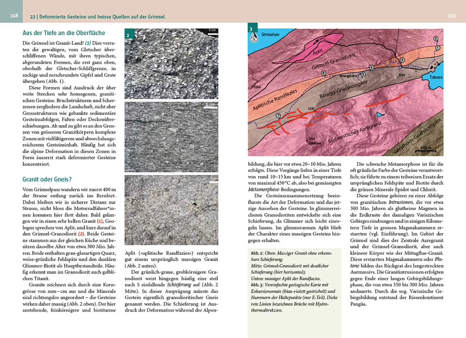 Beispielinhalt (Bild) Geologische Spurensuche