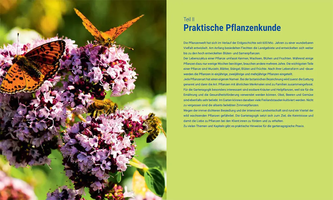 Beispielinhalt (Bild) Praxisbuch Gartenagogik
