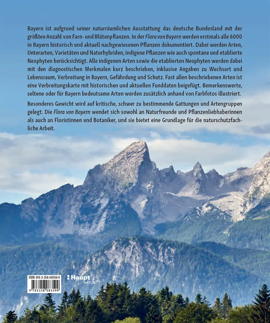Rückseitencover Flora von Bayern