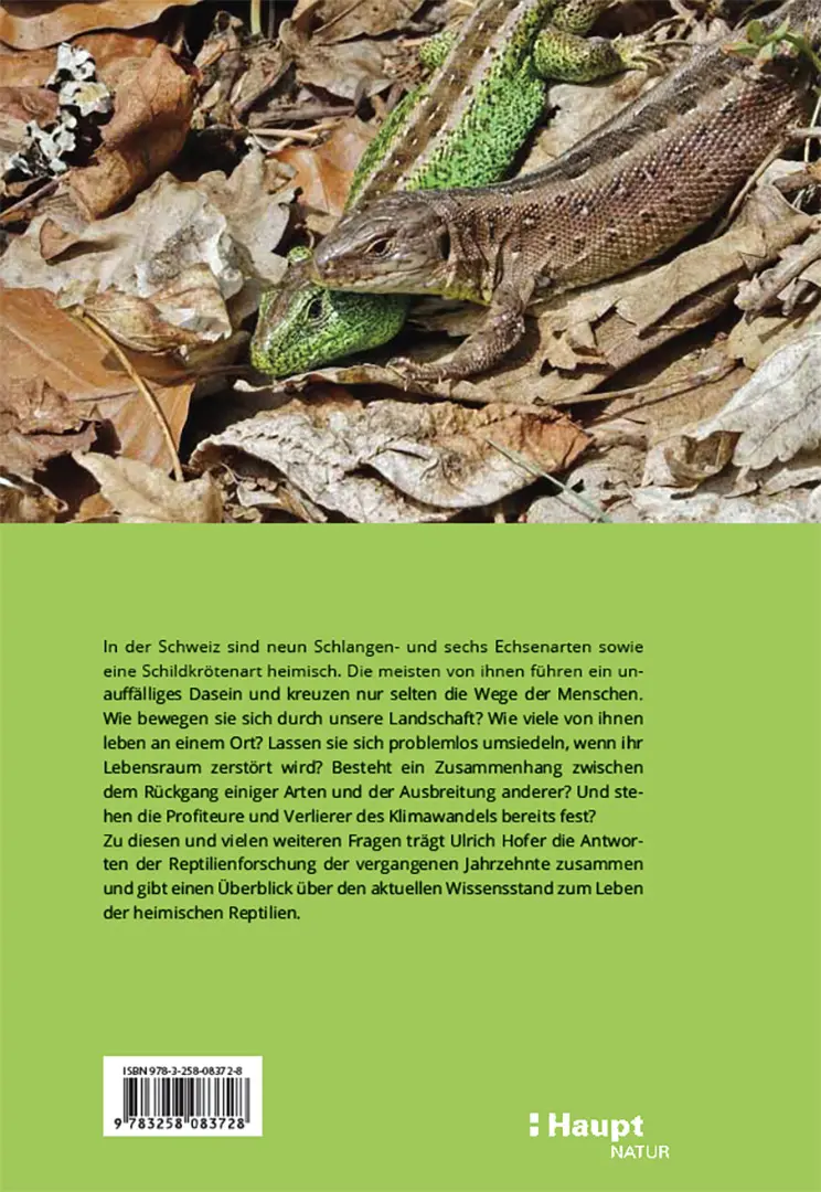 Beispielinhalt (Bild) Reptilien in der Schweiz