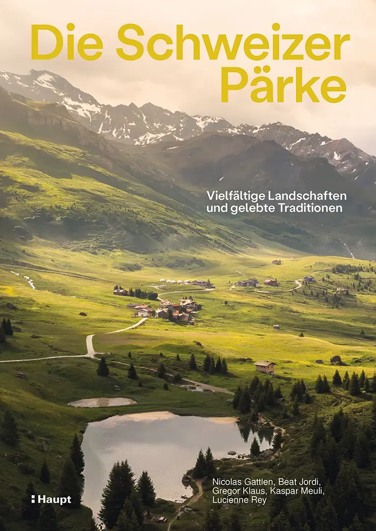 Vorderes Coverbild Die Schweizer Pärke
