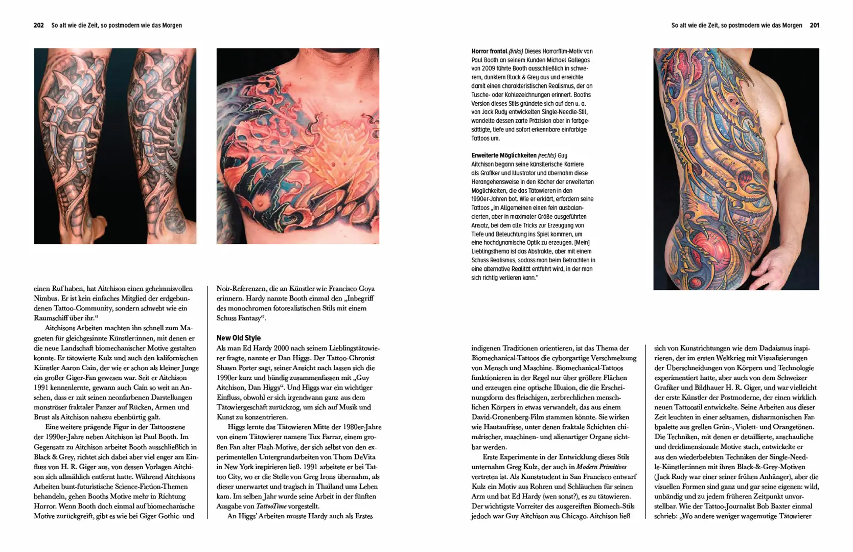 Beispielinhalt (Bild) Tattoos