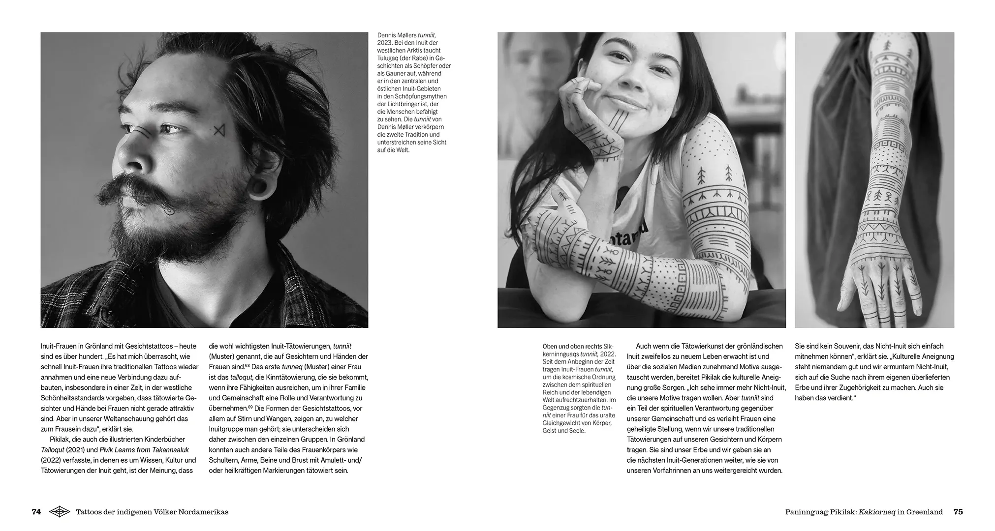 Beispielinhalt (Bild) Haut und Tinte