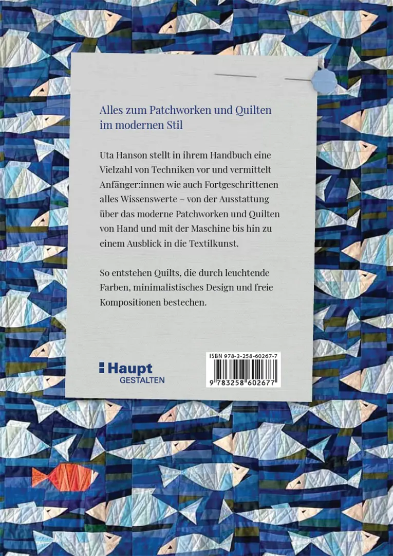 Rückseitencover Patchworken und Quilten