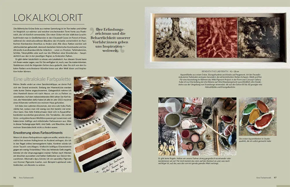 Beispielinhalt (Bild) Wilde Farben