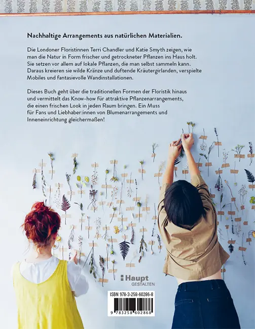 Rückseitencover Blumen binden und Kränze winden