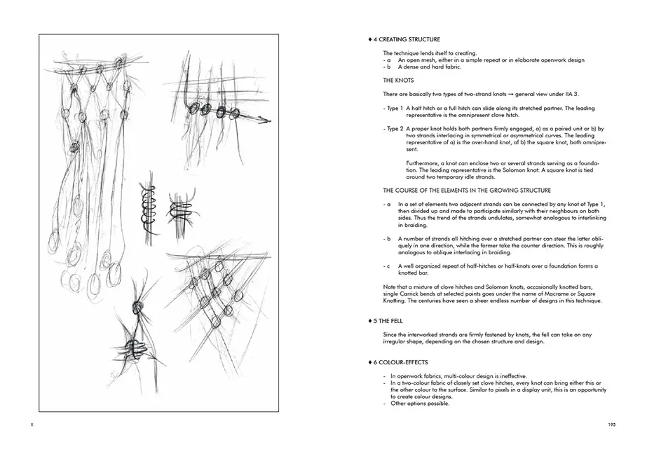 Beispielinhalt (Bild) An Annotated Classification of Textile Techniques