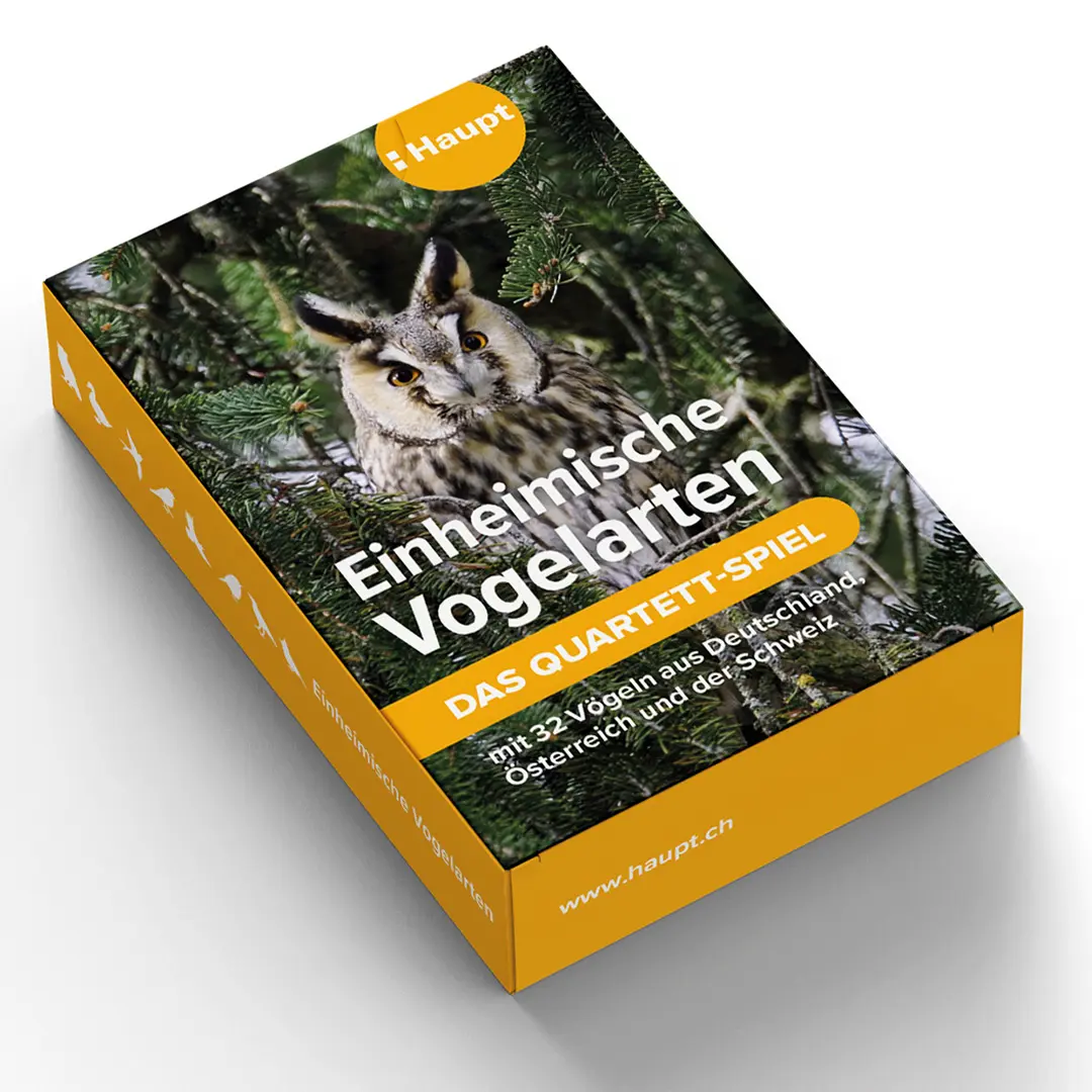 Beispielinhalt (Bild) Einheimische Vogelarten – das Quartett-Spiel