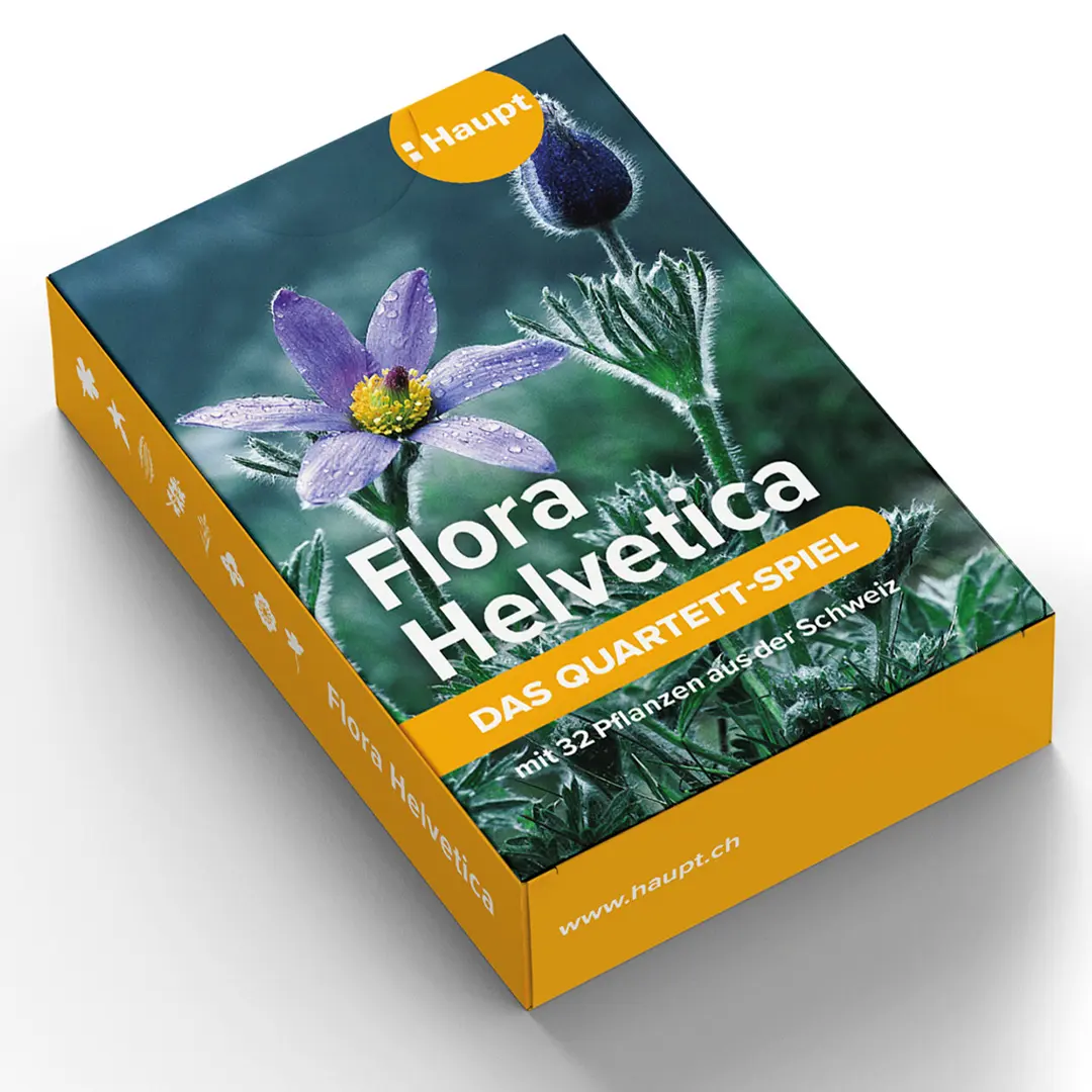 Beispielinhalt (Bild) Flora Helvetica – das Quartett-Spiel