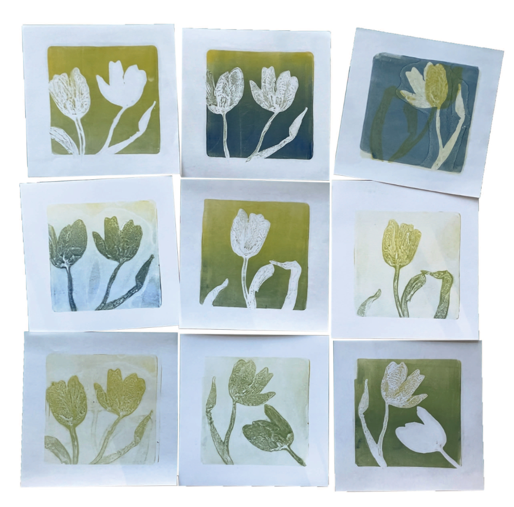 Bunte Blätter: eigene Gartenbücher gestalten