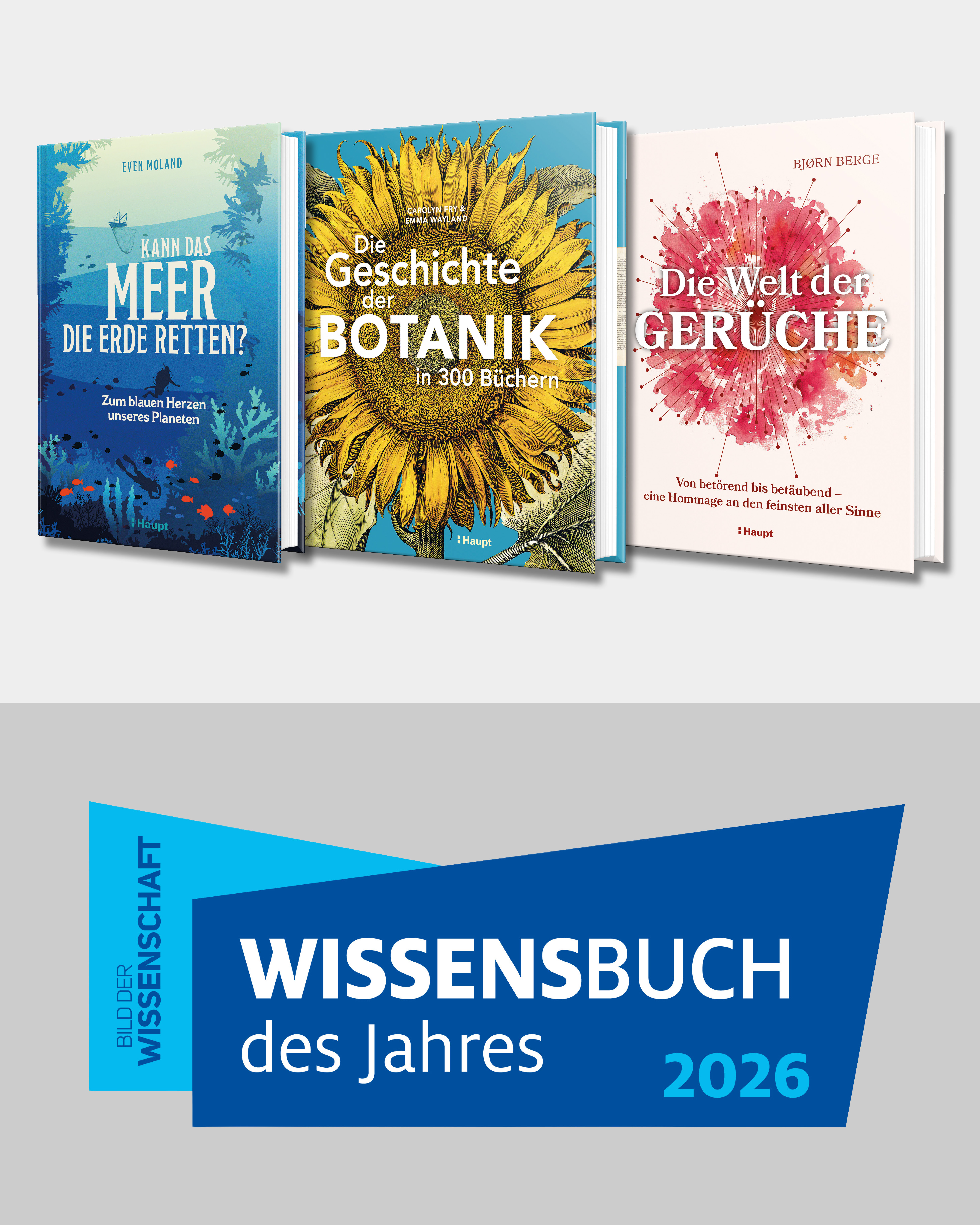 Nominierungen für das Wissensbuch des Jahres 2026