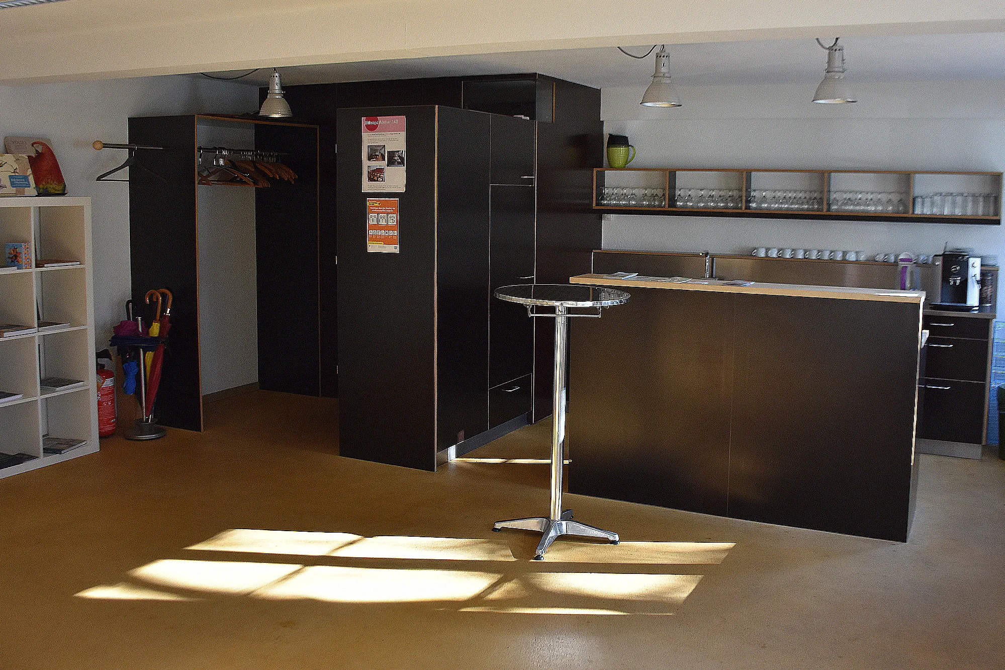Bistro und Küche vom Atelier 14B